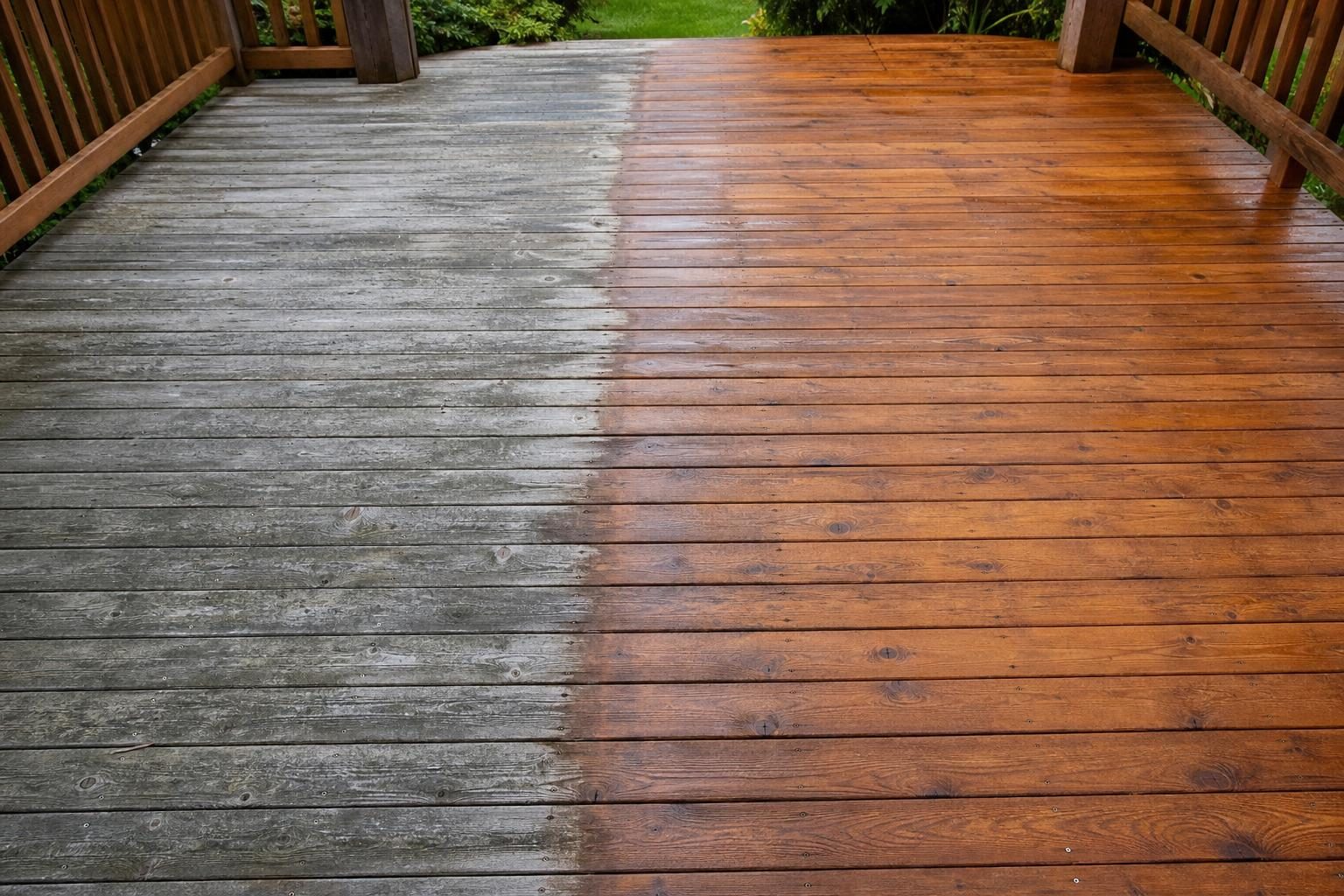 Power Washing results — MJT Systems